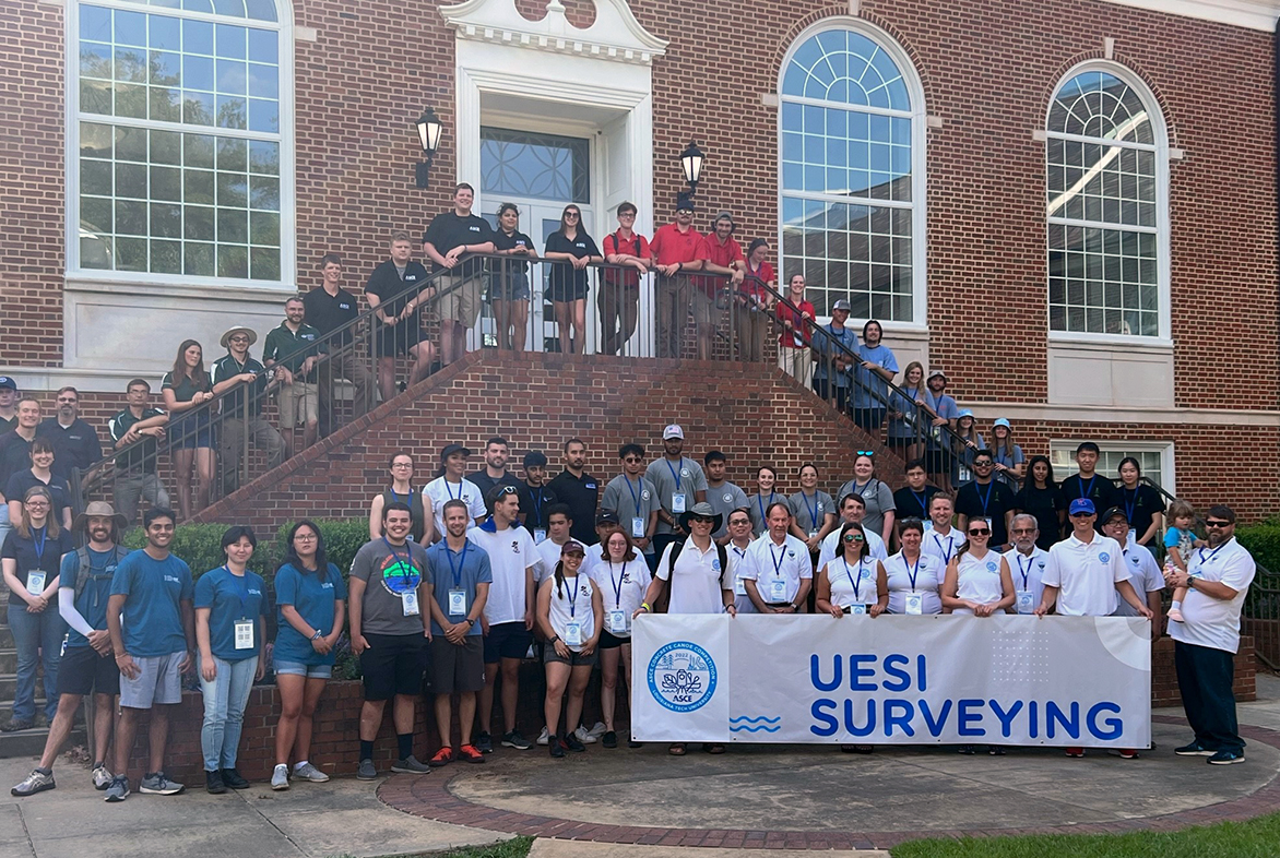 UESI Surveying and Geomatics Group Photo June 2022